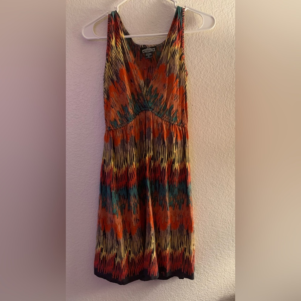 Colorful flowy dress